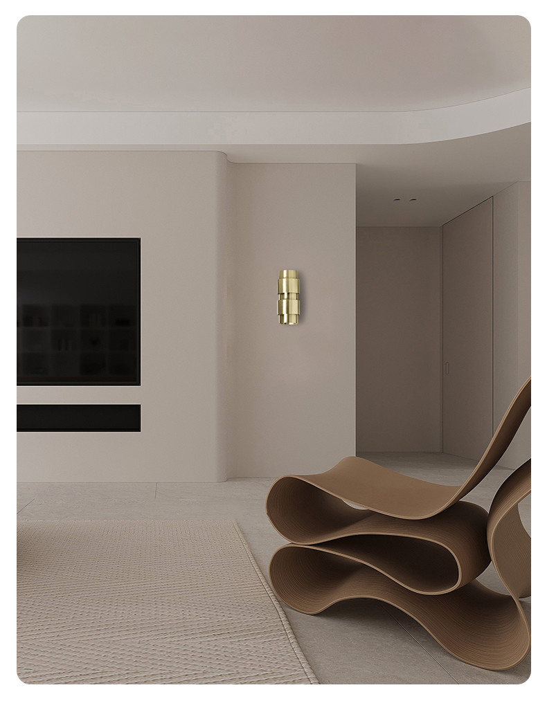 Living Room Background Wall Bedroom Bedside Lamp for Hotel Corridor