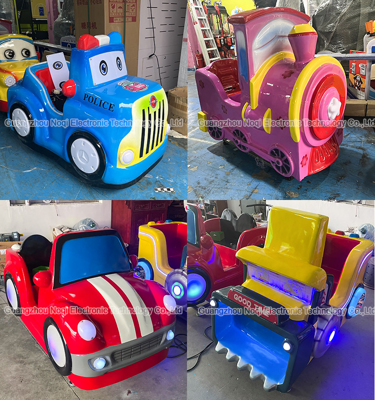 Kids Fiberglass 15 Inch LCD Kiddie Ride For Indoor Amusement Park