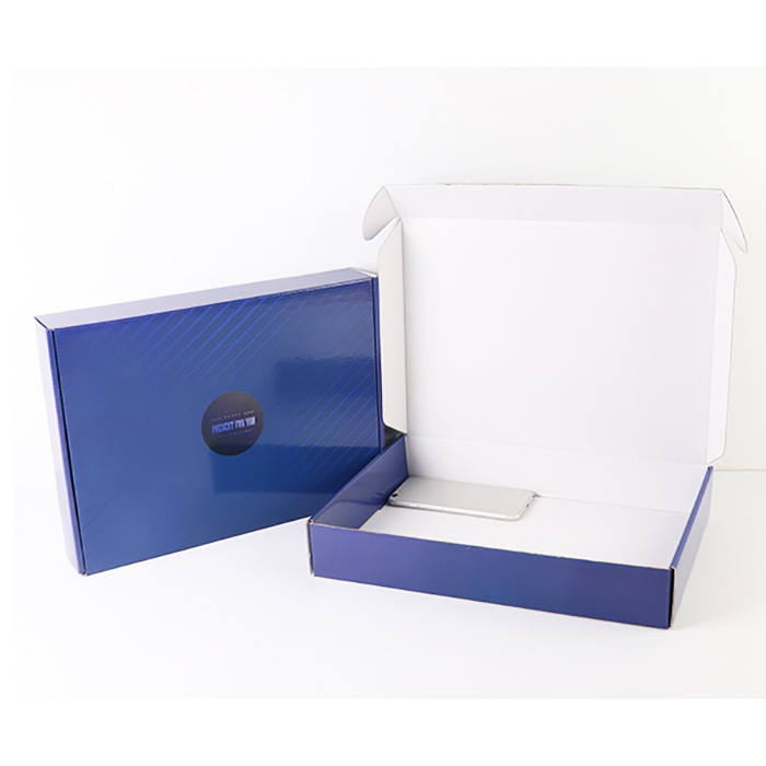 Corrugated Superflat Mailing Box Custom Paperboard Mailers Offset printing