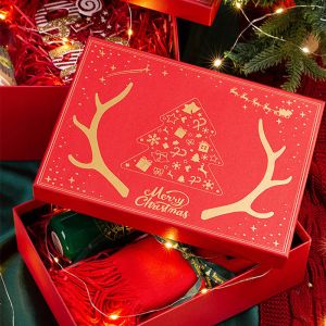 China Lids Gift Box With Art Paper Customization on sale