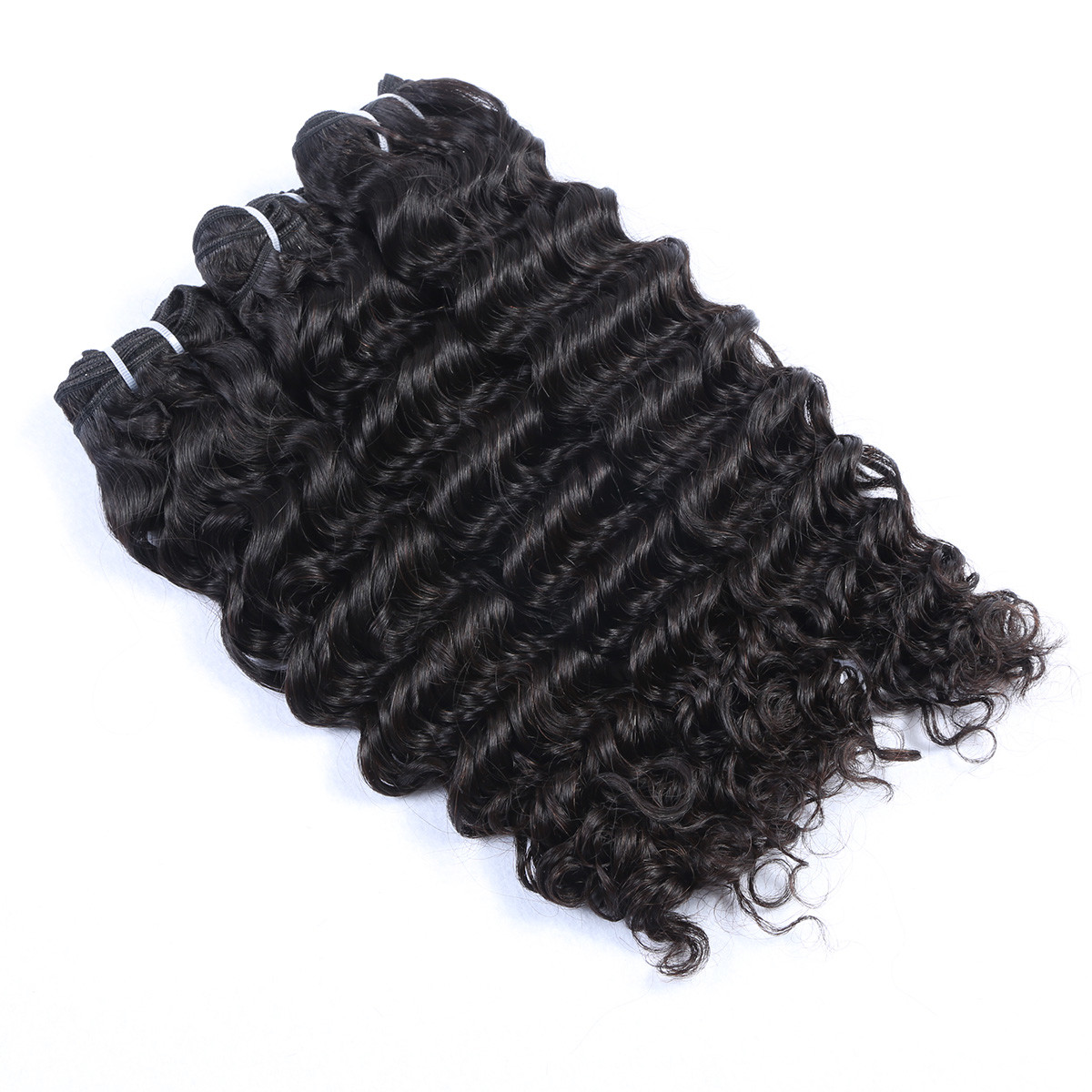 8"~36" 8A Grade Unprocessed Brazilian Deep Wave Hair Weave Brazilian Human Hair