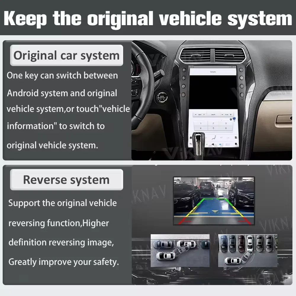 Viknav Car RadiioAndroid 2016 Ford Explorer Radio Multimidia Radio GPS Navigator