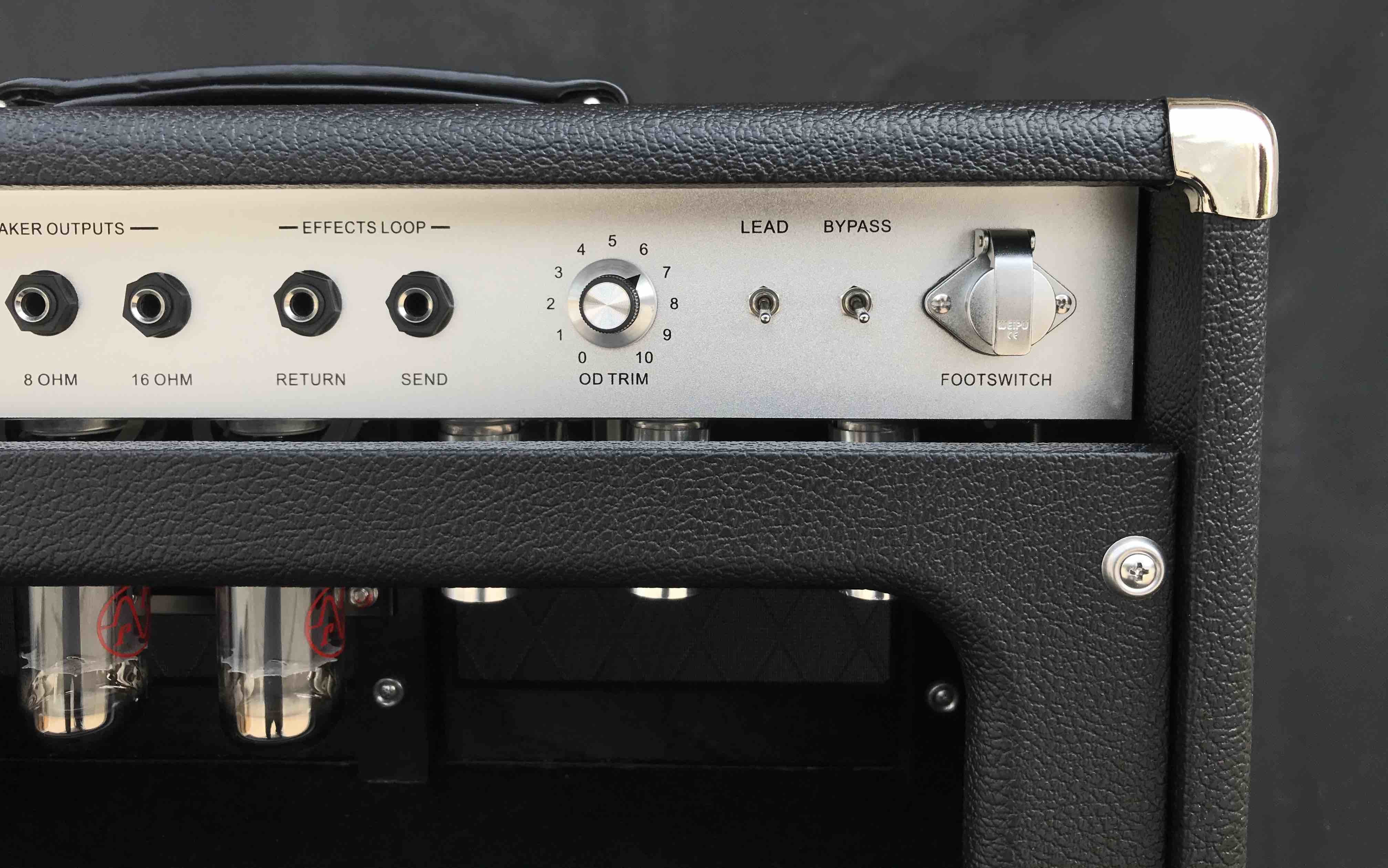 Grand Dumble Boutique Hand-wired Overdrive Special ODS50 Amp Head 50W in Black Custom Faceplate is Available