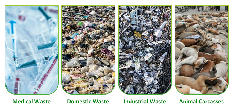 Refuse Collector Incinerator for Household and Industrial Solid Waste Management