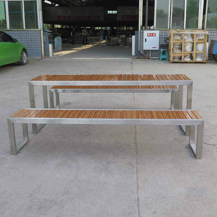 Outdoor Dinning Set Furniture Wood Picnic Table and Chairs