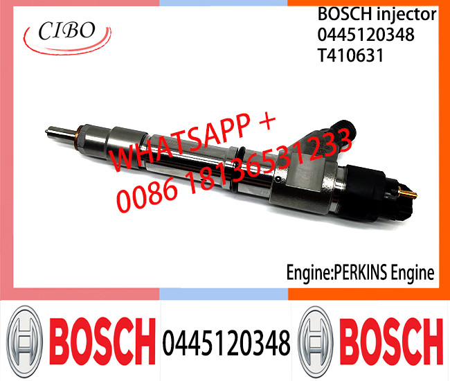BOSCH 0445120348 Neutral Diesel Fuel Injector Assembly 0445120348 T410631 For Engine