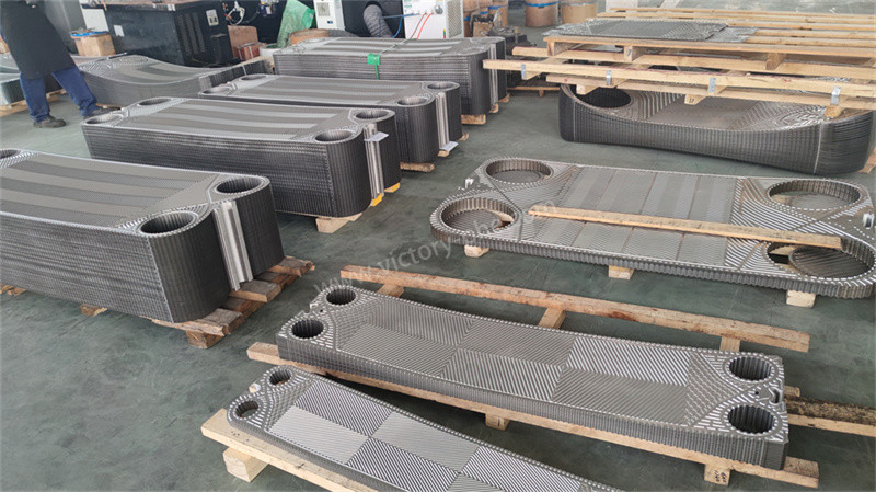 Tranter Plate Heat Exchanger Components 0.6mm 1.0mm Thickness