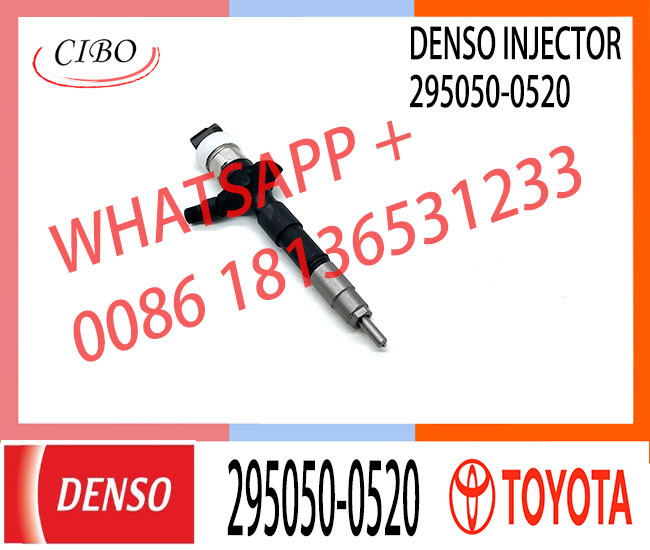 Diesel Fuel Injector Common rail injector 23670-39365 23670-0L090 295050-0180 295050-0520 For Toyota Hilux 2KD/1KD-FTV 1