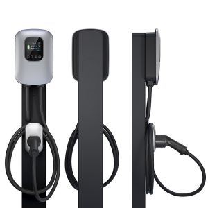 40A 48A 3.5" LCD Display Screen Sae J1772 Type 1 EV Charger App Control