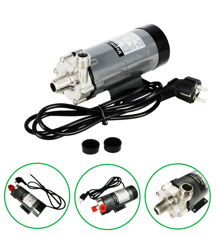 MP15R Homebrew Beer Pump 304 Stainless Homebrew Recirculation Pump Food Grade