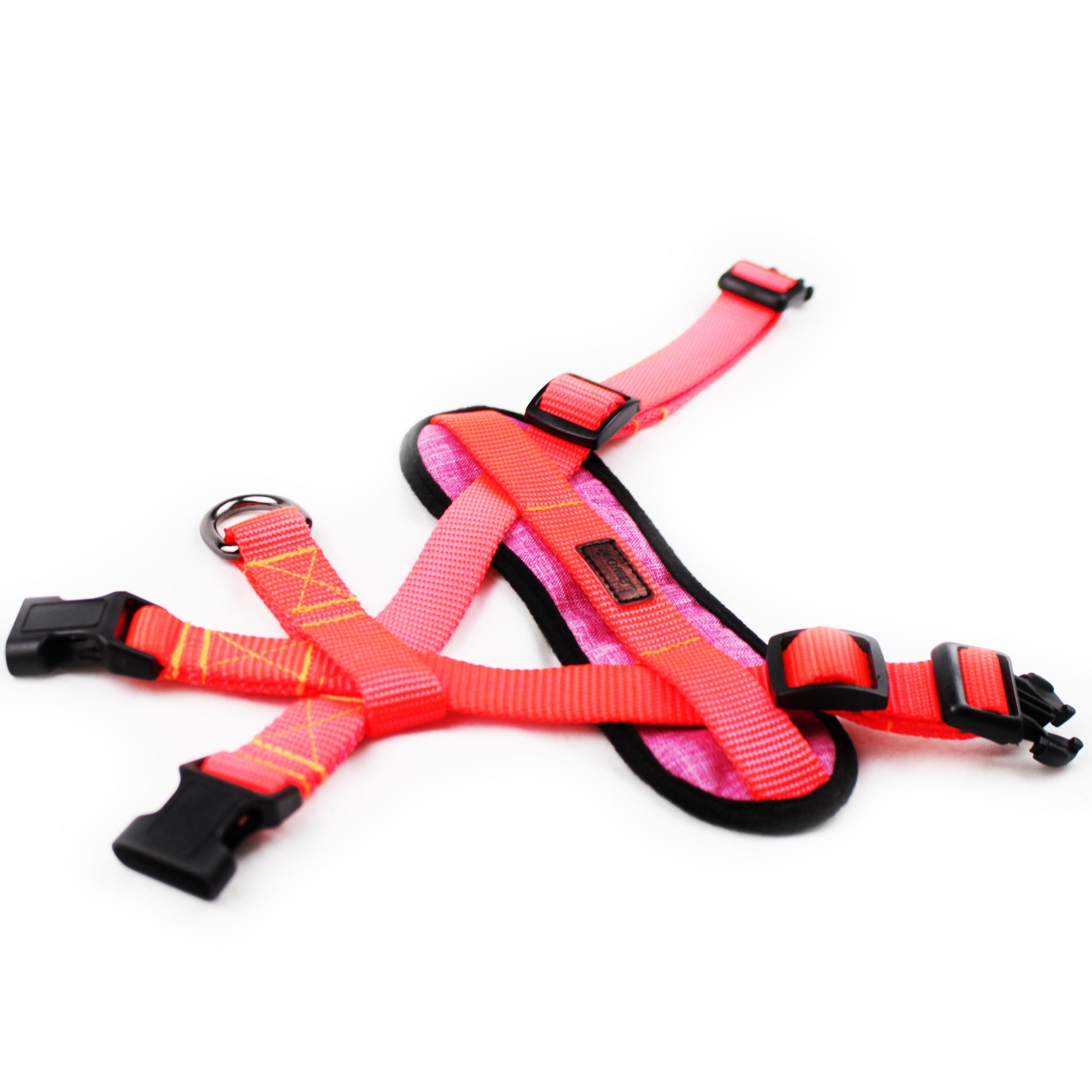 No Pull Custom Nylon Dog Harness , Easy Walk Nylon Dog Pet Harness For Walking