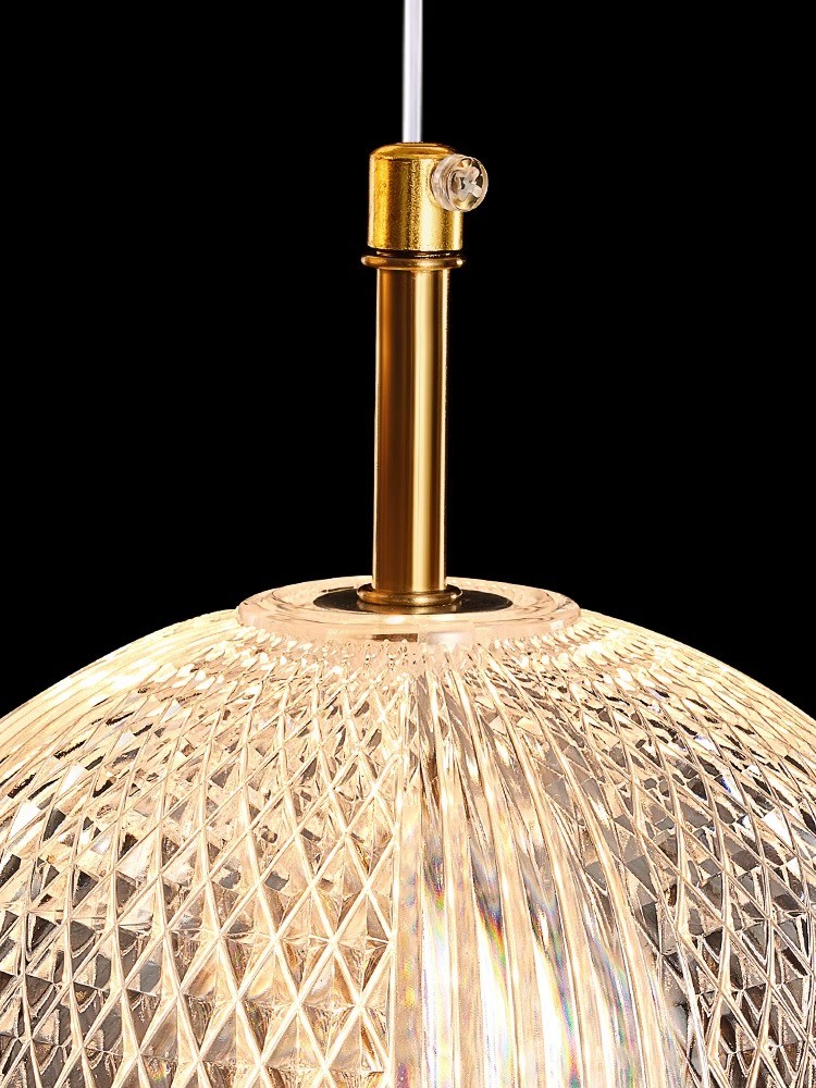 Highly Transparent Acrylic Lampshade Pendant Lamp 63W / 80W / 120W / 145W