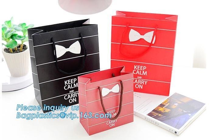 Cheap Customized Pink Printed Paper Shopping Bag For Clothing and Gift,Recycled Luxury Paper Bags & Retail Carrier Bags