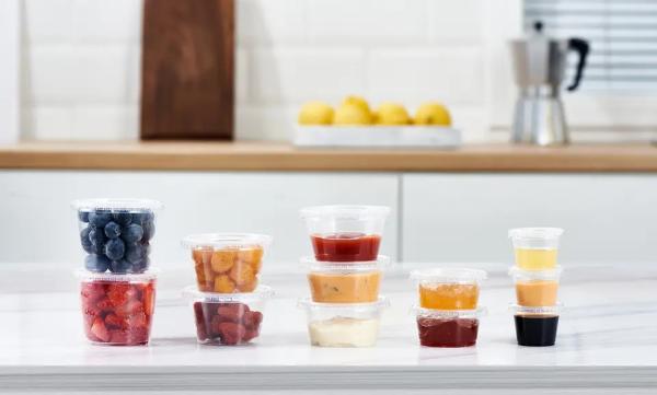 Quality Customized Printed PP Plastic Cup With Lid Polypropylene Food Container for sale