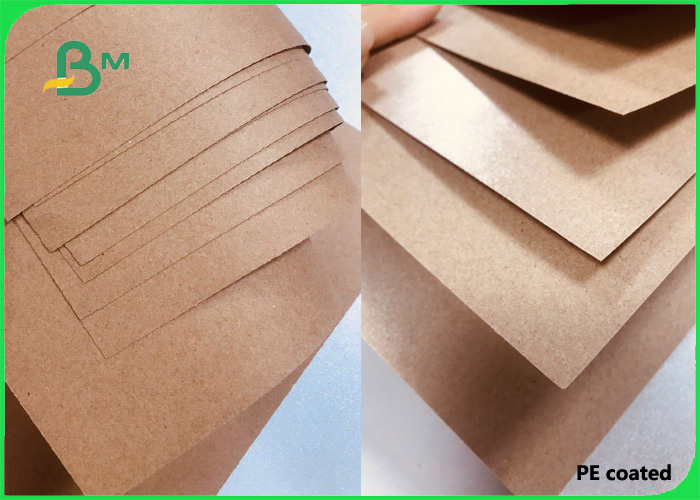 PE coated brown cup stock paper