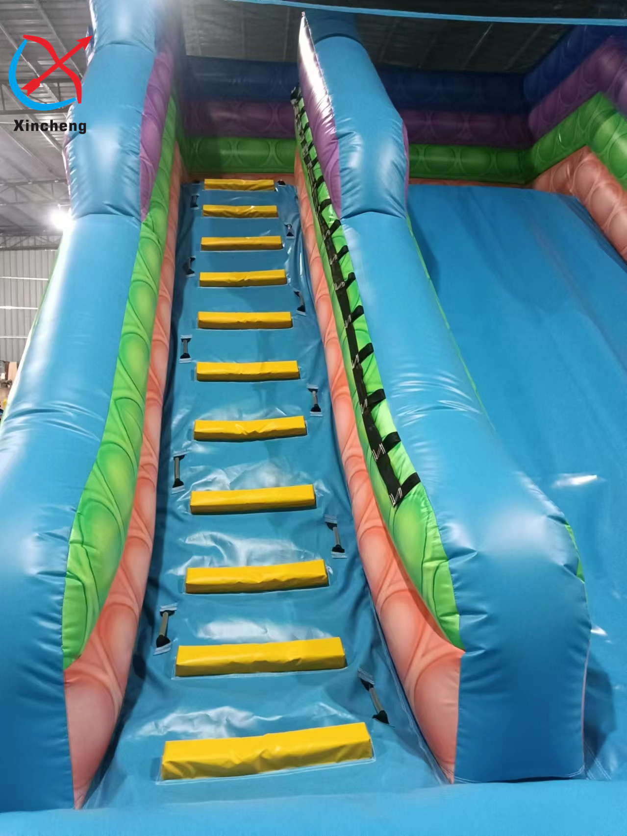 Commercial Inflatable Slide Colorful Candy Inflatable Dry Slides Outdoor