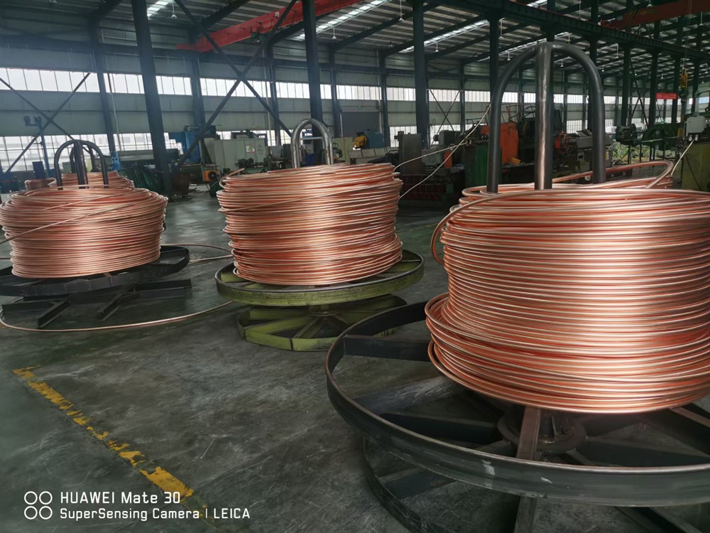 6000 Tons 8mm Continuous Copper Rod Casting Machine Oven Proction Line
