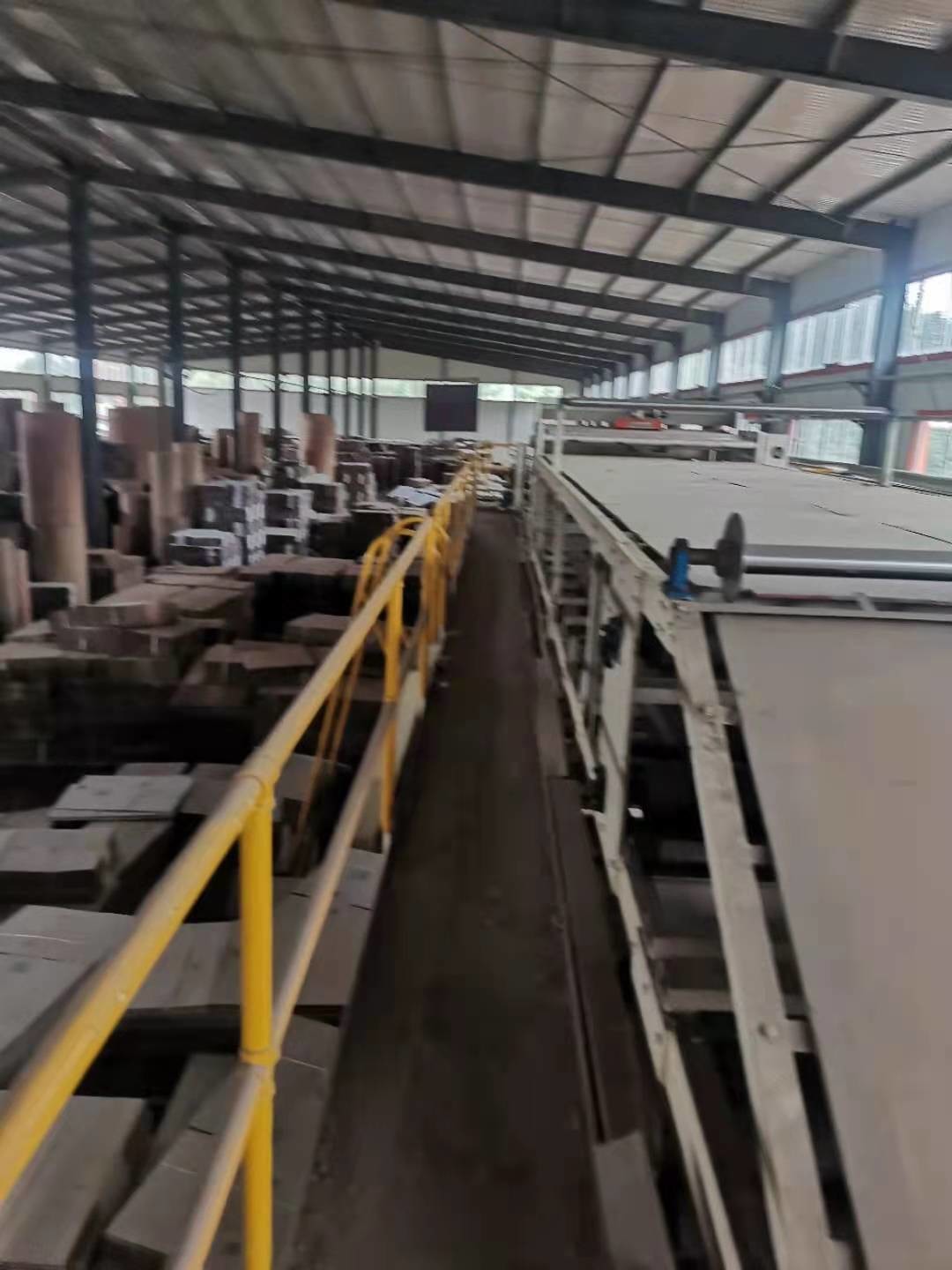 Electric Conveying Bridge 2500mm Corrugated Board Making Machine