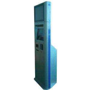 China Mulitmedia Kiosks With Barcode Scanner And Card Reader, Thermal Printer For Government / Payment on sale