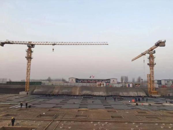 2020 Topless SANYO Used Tower Crane 6015 Maximum Lifting Weight 10t for Heavy