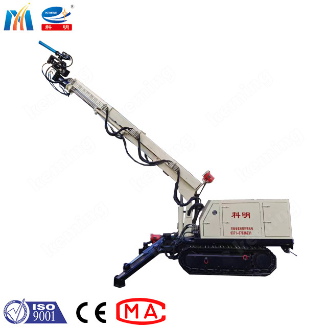 Underground Projects Use KEMING KPC Series Shotcrete Robot with Advanced Technology
