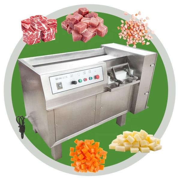 Quality Commercial use Chicken duck Cutting Machine/poultry Cube Cutter/meat Cubes Cutting machine for sale