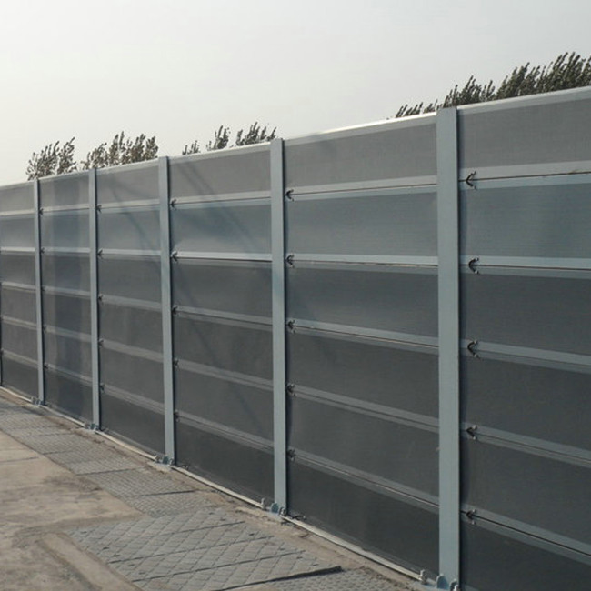 Waterproof Perforated Metal Acoustic Panel Noise Barrier Panels