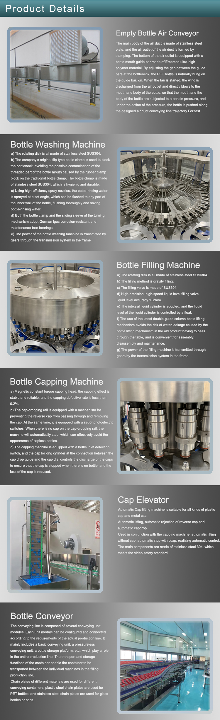 550ml Pet Plastic Bottle Drinking Beverage Pure Mineral Water Bottling Filling Machine