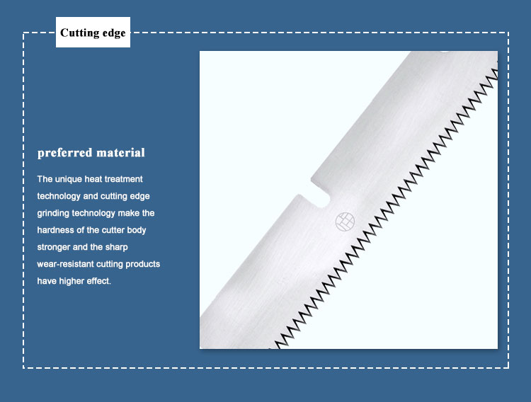 Packaging Plastic Bag Cutting Industrial Saw Teeth Knife