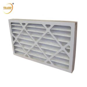  80%RH AHU Pre Filter Paper Pleated Air Filter For Air Conditioner Manufactures