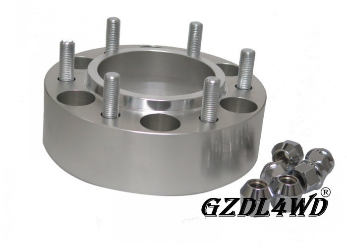 6061 T6 Aluminum Alloy 4x4 Suspension Lift Kits Wheel Adapters For Toyota Mitsubishi