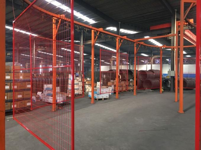 Security Fencing Weld Mesh Panels PVC Or Powder Spray Coated For Commercial Building