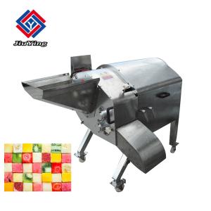  Large Capacity Fruit Processing Equipment / Carrot Potato Pineapple Cube Cutting Machine Manufactures