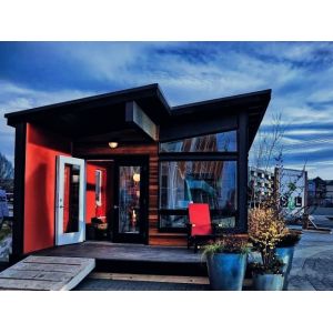 Travel Custom Container House , Custom Built Shipping Containers With Kitchen