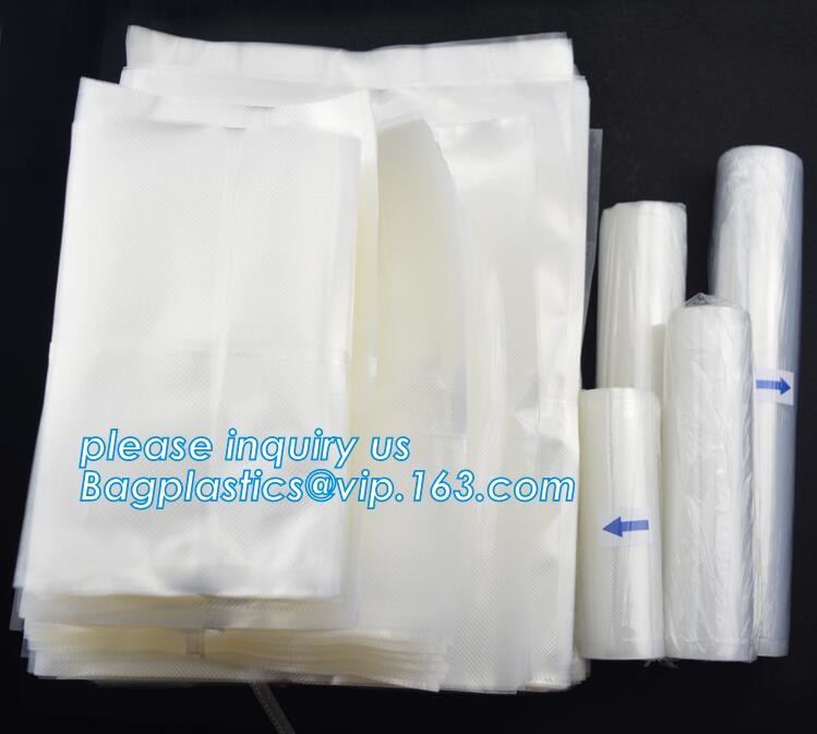 Embossing Plastic Vacuum Packing Pouch Embossed Food Vacuum Sealing Storage Bag Rolls Kitchen Vacuum Storage Embossed He