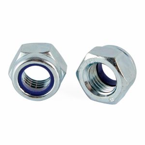 M16 CL 8 Galvanized Nylon Lock Nuts DIN6924
