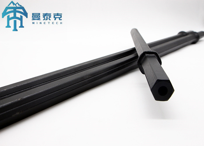 H22x108mm Rock Drilling Tapered Drill Rod, 11°, 6 Inch