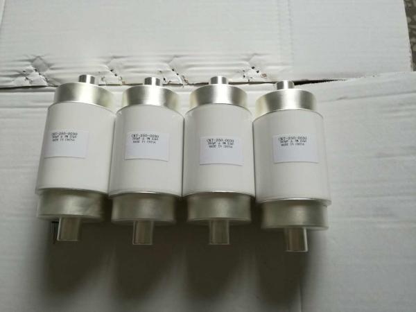 CKT250/21/100 Fixed Vacuum Capacitors 250PF 30KV For Induction Heating / HF