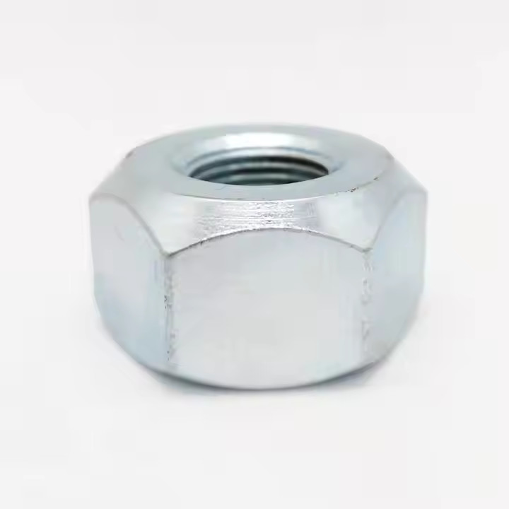 Zinc Plated Galvanized Nylon Lock Nut 35CrMo 10 Grade For Replace