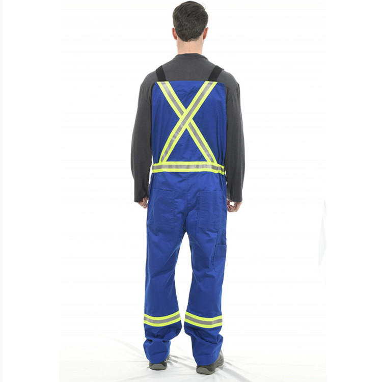 EN11611 Cotton Flame Resistant Pants For Welding Industry 210gsm - 350gsm