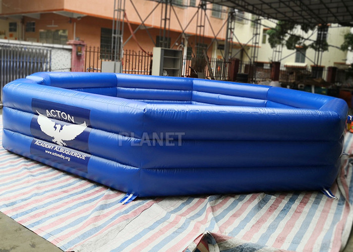 Air Sealed PVC Custom Size Logo Inflatable Gaga Court For Kids And Adults Inflatable Gaga Ball Pit