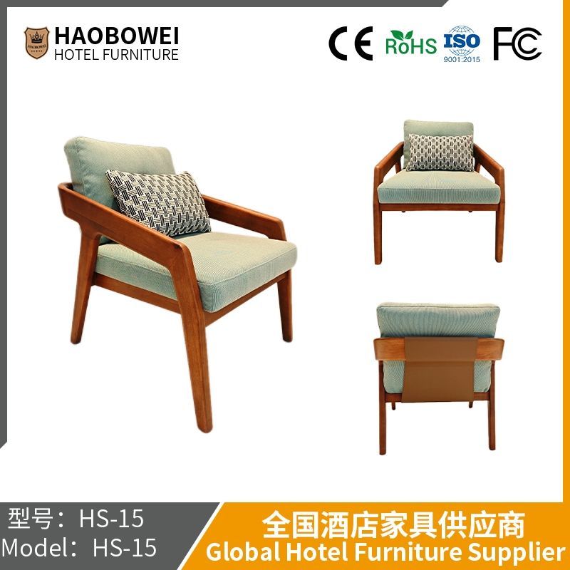 Haobowei Furniture Nordic Outdoor Sofa Ourtyard Leisure Villa Garden Outdoor Furniture Residential Quarters Outdoor Antiseptic Sofa Combination