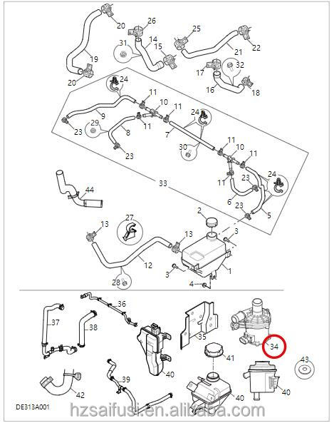 Original Metal Electric Water Pump for Maxus G10 T60/T70 T90 G20 D90 2020- C00100232