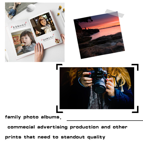 Cast Coated A4 Glossy Photo Paper 260gsm for Dye Inkjet Printer