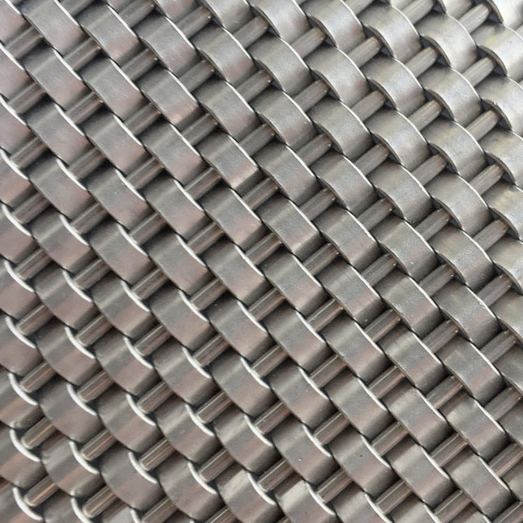 Width 0.5m 2.0m Stainless Steel Architectural Mesh Length 30m For Decorative Interior Wall Cladding