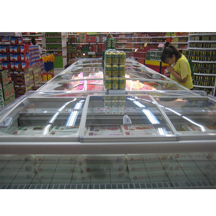 Top Open Commercial Deep Fridge For Display Frozen Food