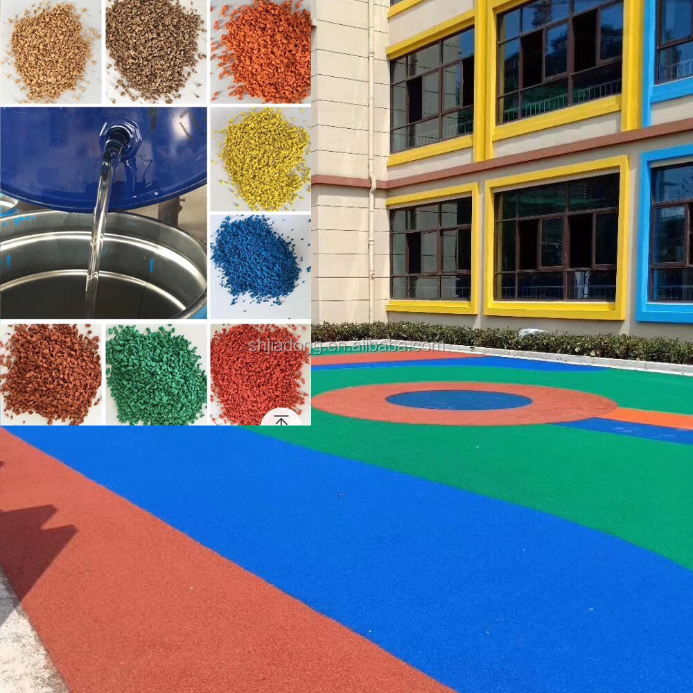 Synthetic EPDM Interlocking Gym Safety Floor Mats Anti - Bacterial
