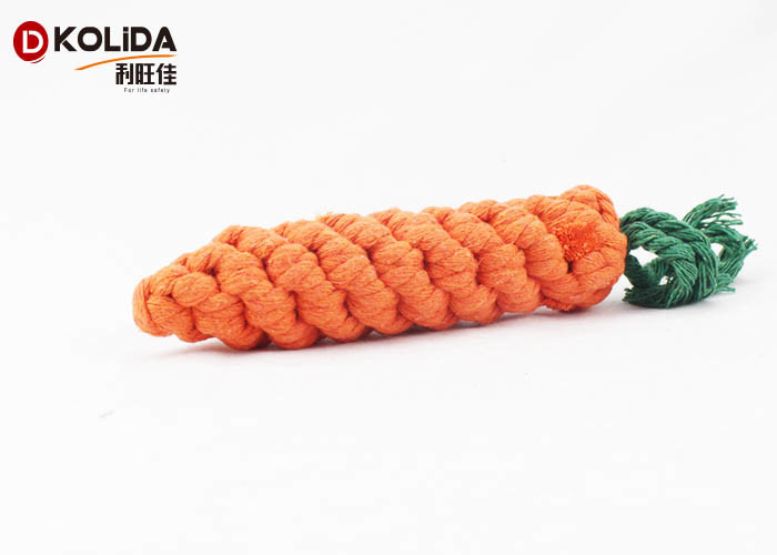 Strong Chew Pet Toys , Tough Dog Toys Double Rope For Puppy Healthy Teeth