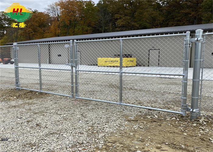 10 Gauge Steel Wire Heavy Galvanised Chain Link Fence 6ftx 45ft Roll