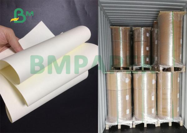 Comfortable Reading 80g 100g 120g Yellowish Bulky Book Paper For Book Publicatio